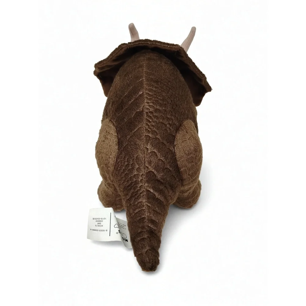 Kohl's Cares Triceratops Dinosaur Plush Stuffed Animal 13 Inch Soft Toy Brown